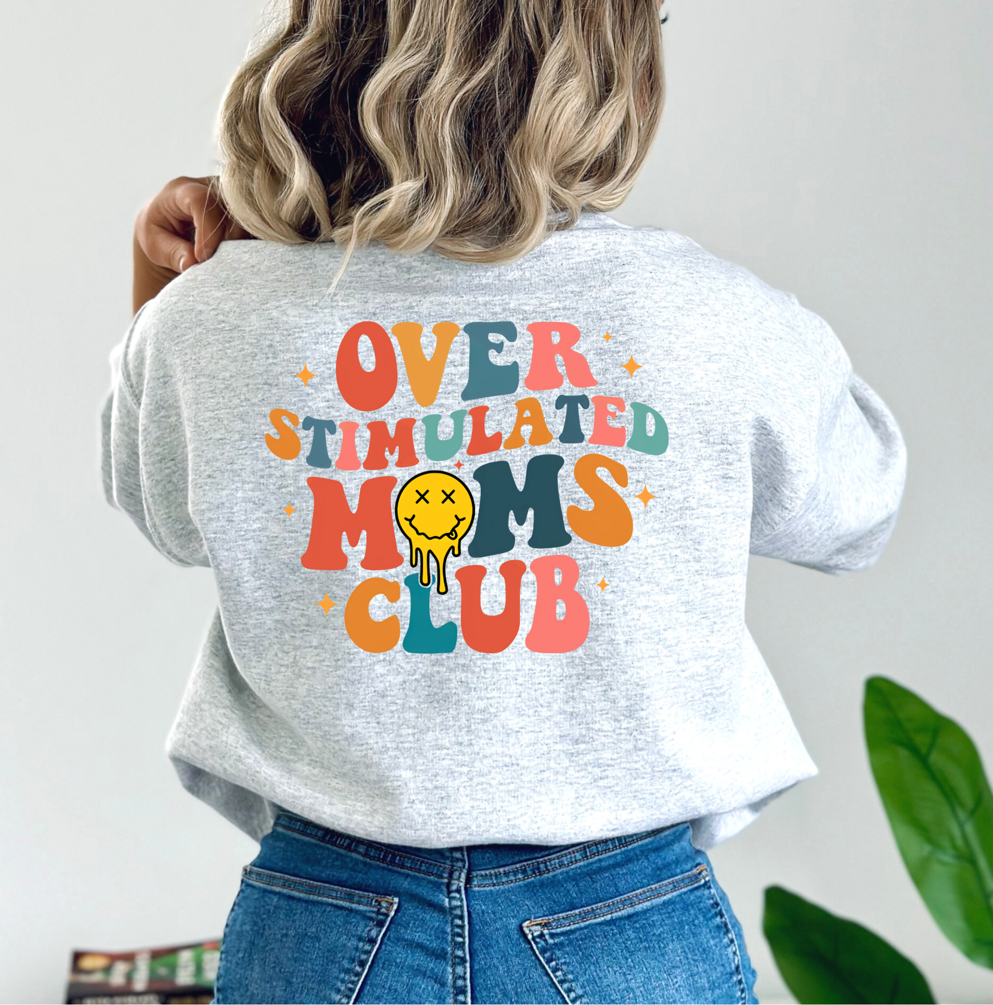 Overstimulated Moms Club - Front & Back - Image 3
