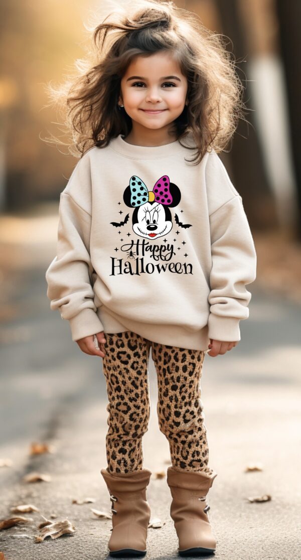 Kids Minnie Happy Halloween 7”