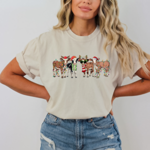 Christmas Cows