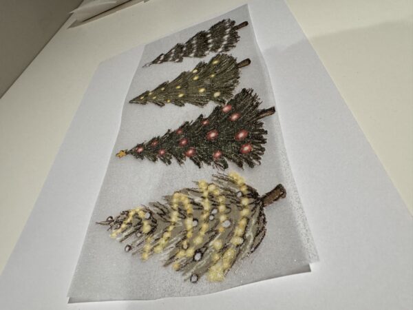 Glitter Christmas Trees