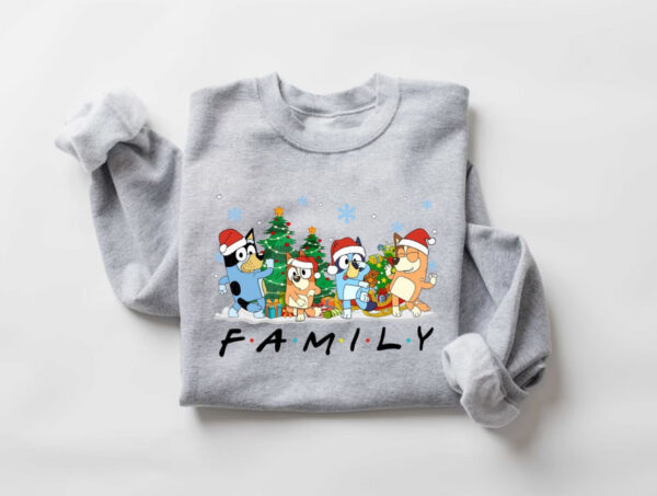 Bluey Christmas Family