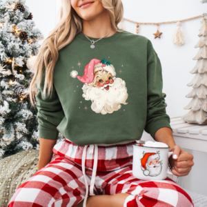 Kids Pink Santa 7"
