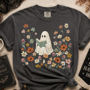 Ghost Books Flowers